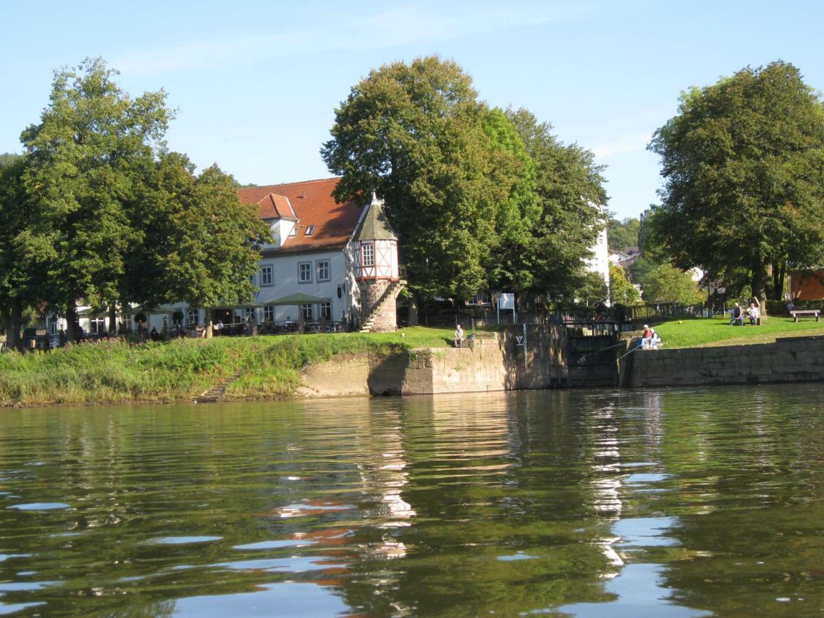 Zum Weserdampfschiff Bad Karlshafen Ngoại thất bức ảnh